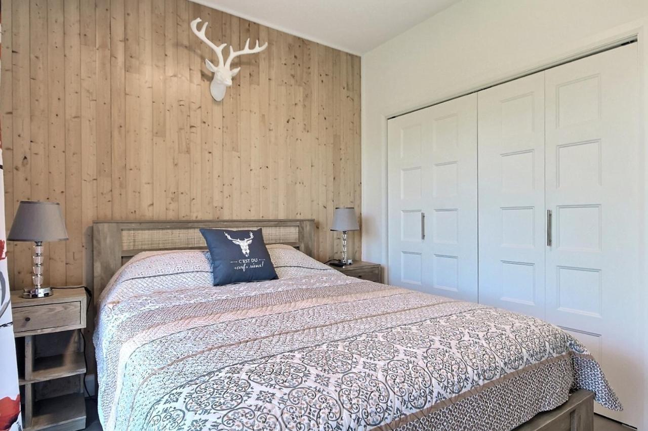 Good Vibes Only -Modern And Spacious 2 Bedroom Condo 4 Beds Free Parking, Gym Québec Kültér fotó