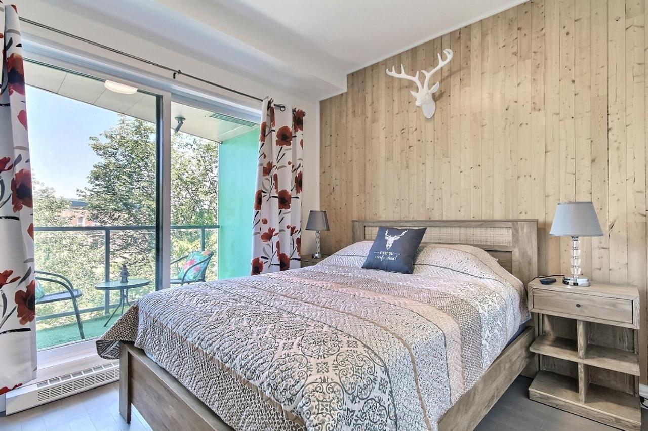 Good Vibes Only -Modern And Spacious 2 Bedroom Condo 4 Beds Free Parking, Gym Québec Kültér fotó
